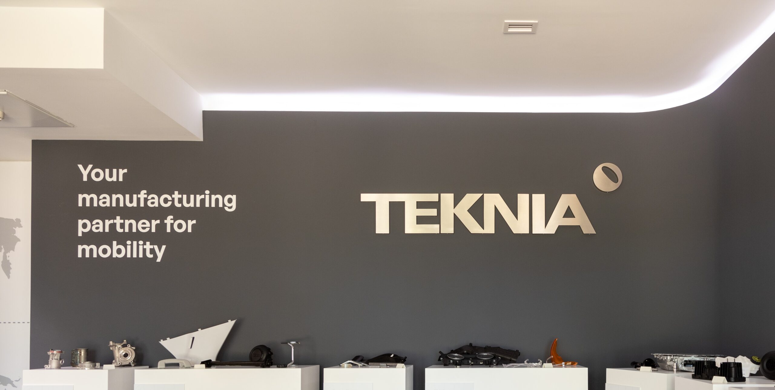 Teknia's headquarters showroom
